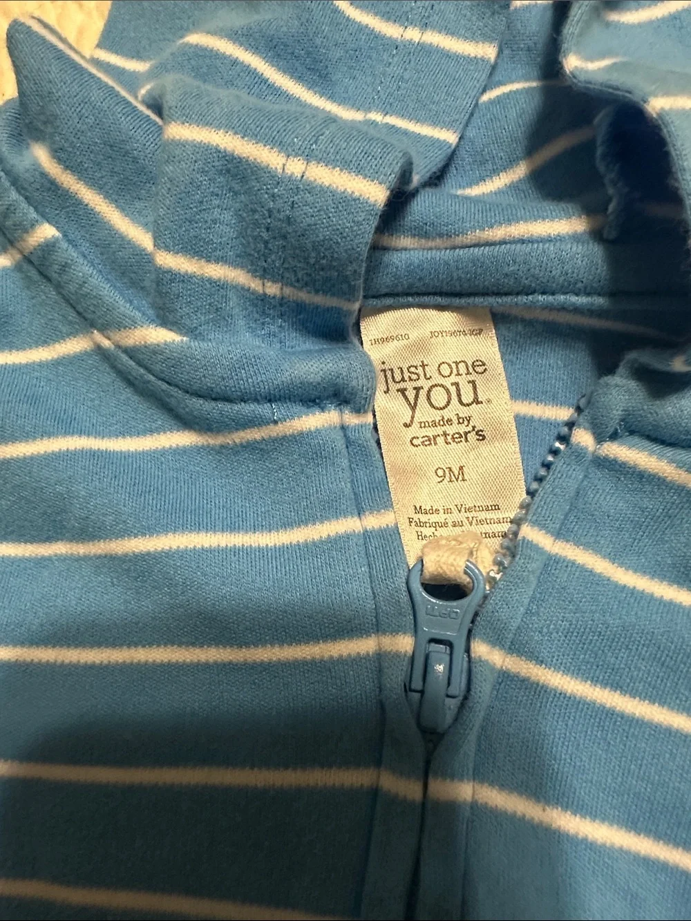 0282 Blue & Gray Kids Matching Set – Casual Two-Piece Outfit size 9 mths
